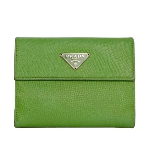 green prada saffiano wallet|Prada saffiano wallet sale.